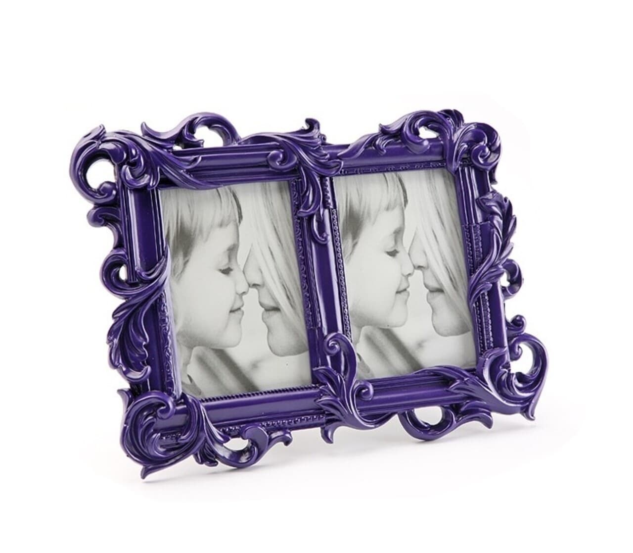 rama foto giovanna versa 32x24 cm 2 fotografii polirasina mov