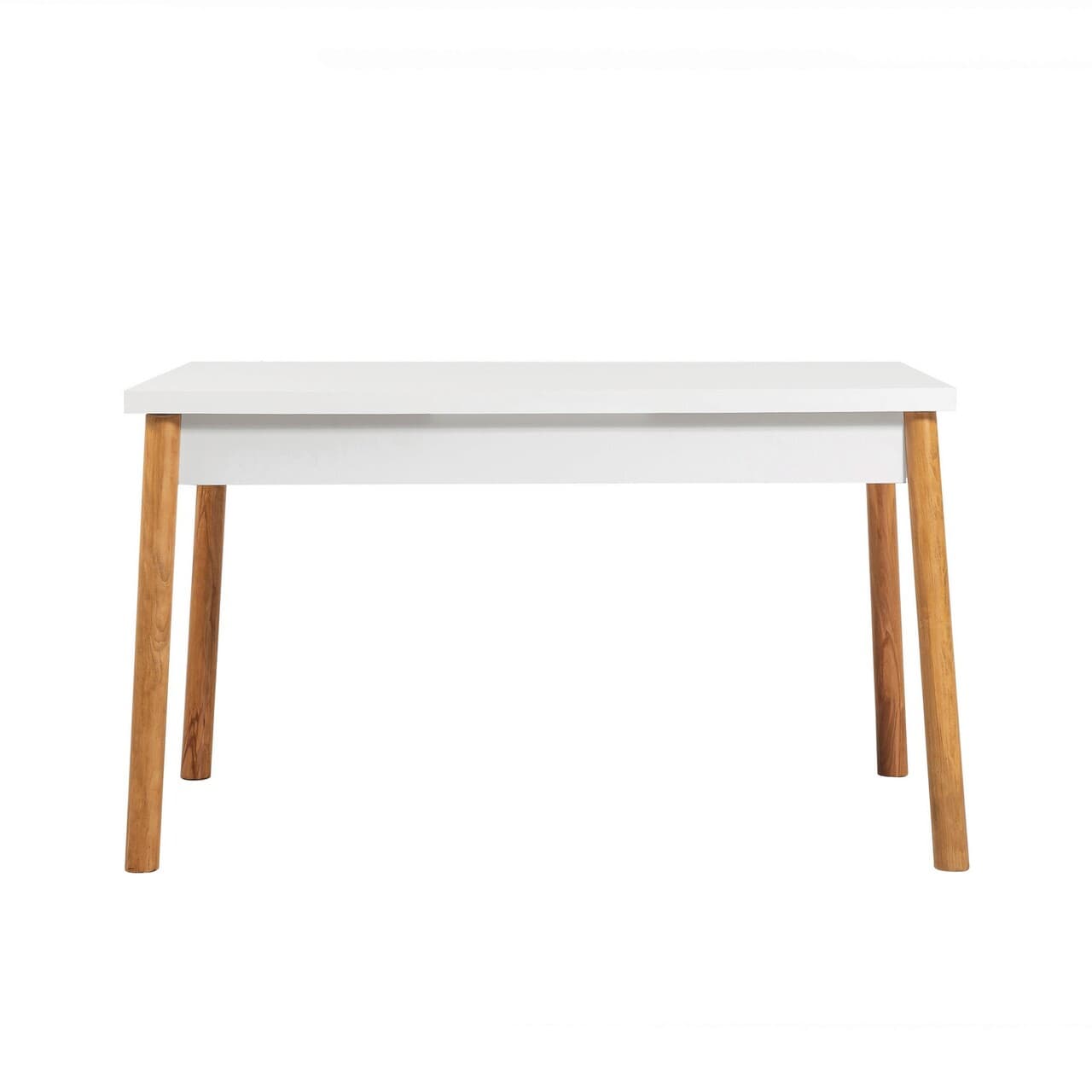 Masa, Hanah Home, Costa Masa Atlantic White, 120x77x75 cm, Pin Atlantic / Alb