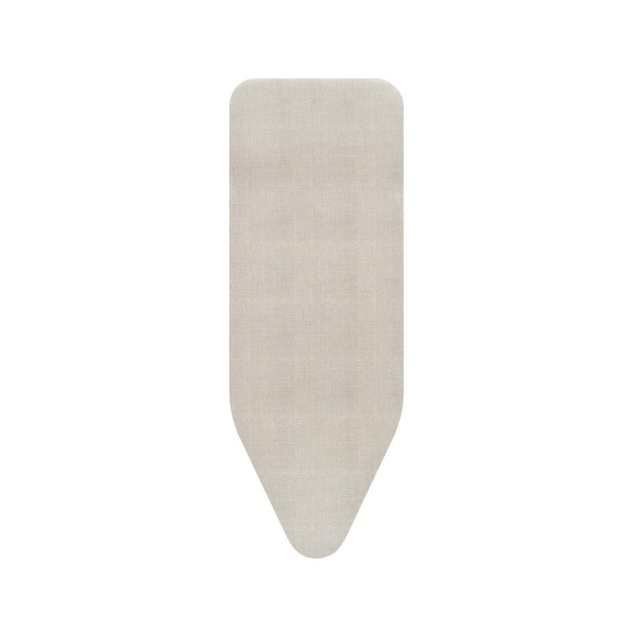 Husa pentru masa de calcat, Brabantia C, Denim Grey, 124x45 cm, 8 mm spuma, bumbac, gri denim