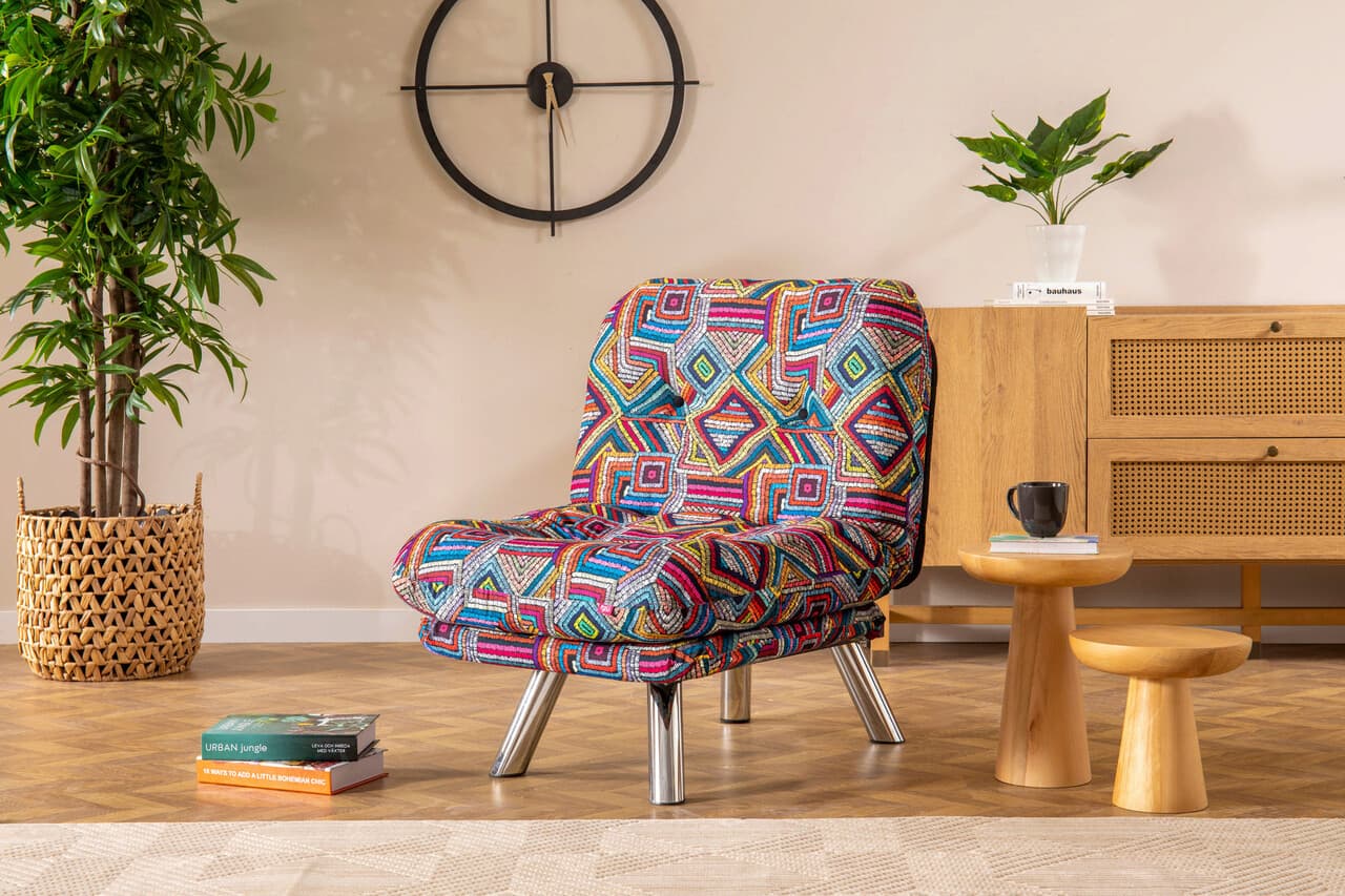 Fotoliu extensibil, Atelier del Sofa, 859FTN2323, Multicolor