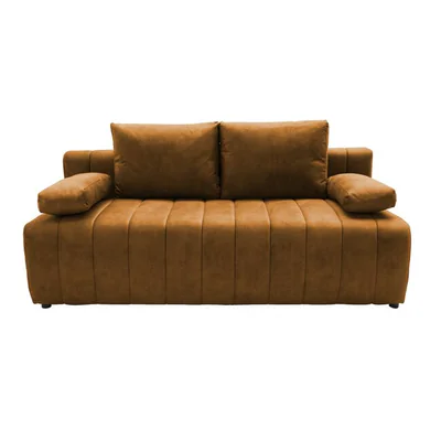 Canapea extensibila Domino, lada depozitare si spatiu de dormit 194x144 cm, spuma poliuretanica si arcuri, 194x99x95 cm, personalizabil