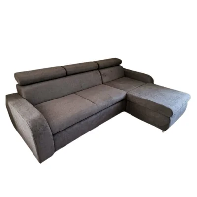 coltar relax extensibil cu lada de depozitare tapitat cu stofa 270x170 cm culoare la alegere