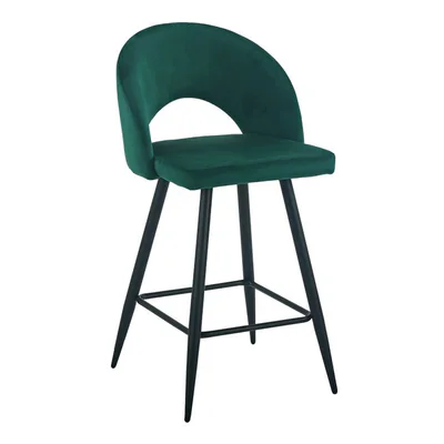 scaun bar h 96 cu sezut confortabil si picioare metalice 48x49x89 cm culoare la alegere