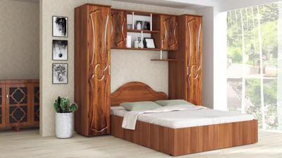 Dormitor Tineret MDF Nuc