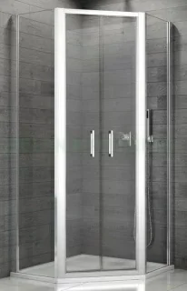 cabina dus pentagonala sanswiss top line 80x80x190 cm