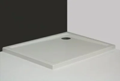 cadita dus dreptunghiulara roltechnik flat kvadro 80x100 cm