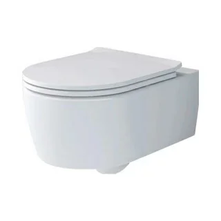 Set PROMO Villeroy&Boch Soul Direct Flush vas WC Rimless si capac Soft Close 53x37xH31 cm