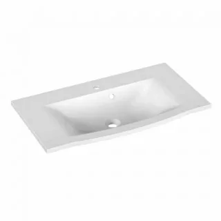 Lavoar Oristo Beryl 80x46 cm marmura compozita