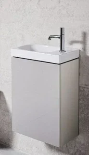 Set PROMO baza lavoar si lavoar R Geberit Acanto 40x25xH79cm alb