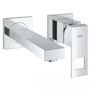 Baterie lavoar cu doua orificii Grohe Eurocube marimea S