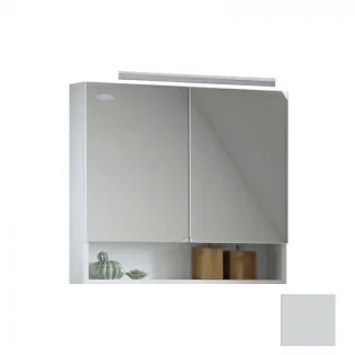 dulap cu oglinda kolpasan evelin 80x14xh70cm culoare gri