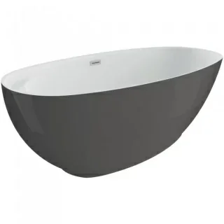 Cada freestanding Spatio Kivi acril 165x75 cm, antracit