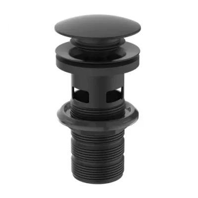 ventil click clack pentru lavoare cu preaplin ideal standard multisuite negru mat