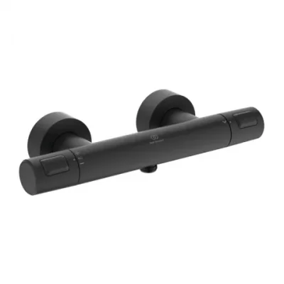 baterie dus termostatica ideal standard ceratherm t25 negru mat