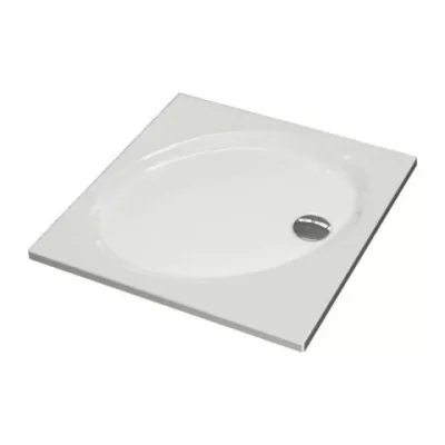 cadita dus patrata ideal standard connect 80x80 cm alb