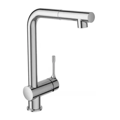 Baterie bucatarie Ideal Standard Ceralook BlueStart crom lucios cu dus extractibil