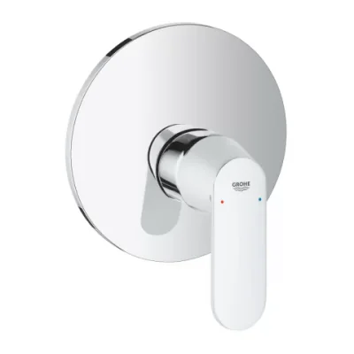 Baterie dus incastrata Grohe Eurosmart Cosmopolitan monocomanda crom lucios