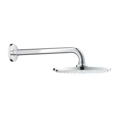 Palarie si brat de dus Grohe Rainshower Cosmopolitan 1 functie crom lucios