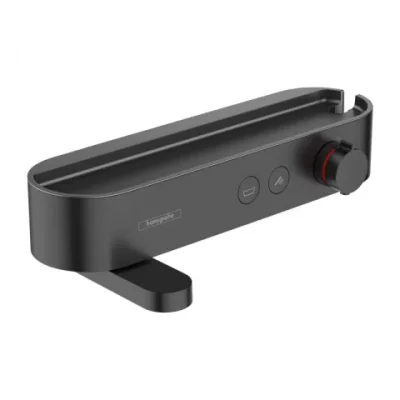 baterie cada si dus termostatata hansgrohe showertablet select negru mat