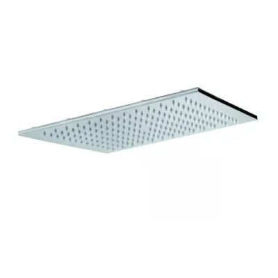 Palarie de dus patrata FDesign Inula finisaj crom 1 functie 300x300 mm