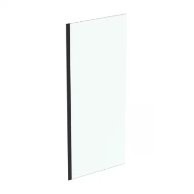 Cabina dus Walk-In Ideal Standard Connect 2 negru mat 90 cm