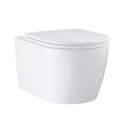 Set PROMO Vas WC suspendat si capac soft close GROHE BAU CERAMIC 54x36cm