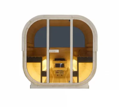 hanko sauna finlandeza pentru exterior 210 x 180 x 210cm