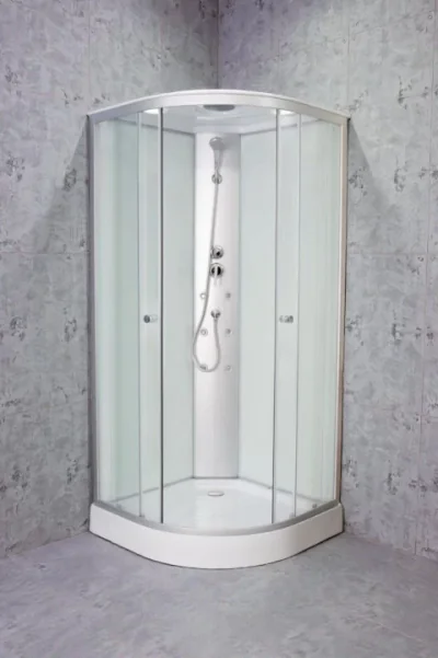 Cabina de dus completa cu hidromasaj, semirotunda - TM01
