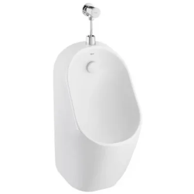 roca proton rimless pisoar cu alimentare superioara 31x35xh87 cm