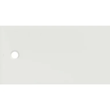 Cadita de dus Geberit CleanFloor30, 150x80x3.5 cm, alba mat