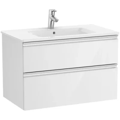 set mobilier baie roca the gap 80x46xh54 cm alb