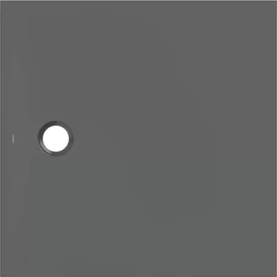 Cadita de dus Geberit CleanFloor30, 100x100x3.5 cm, patrata grafit mat