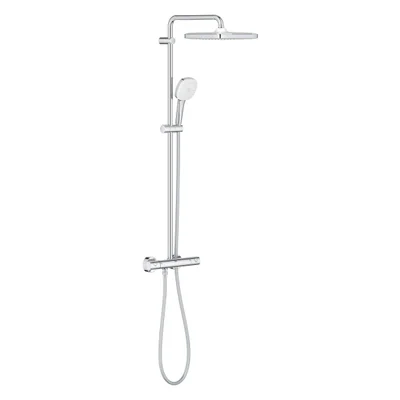 coloana dus grohe new tempesta palarie patrata 25 cm termostat editie profesionala 26689001