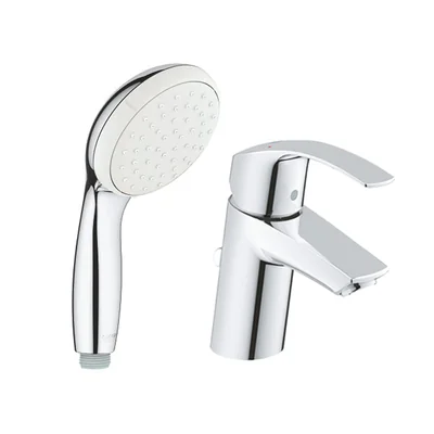 pachet para dus grohe new tempesta mono plus baterie lavoar grohe eurosmart marimea s 27852001 33265002