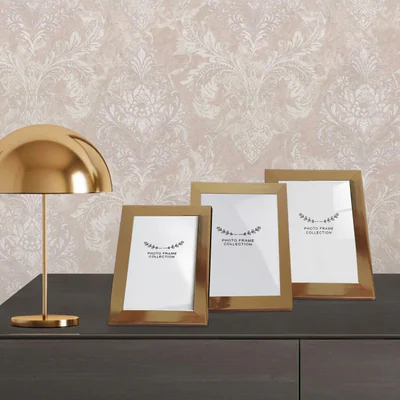 Rama foto, 3IAFC1024, Auriu