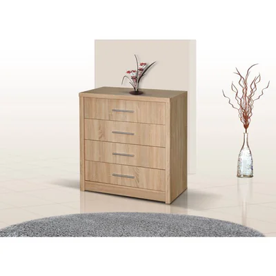 comoda genewa 1 design rustic dab canyon pal melaminat 80x45x83 cm stejar