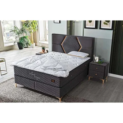 pat coolness gri 160x200 cm confort sporit structura durabila tapiterie eleganta