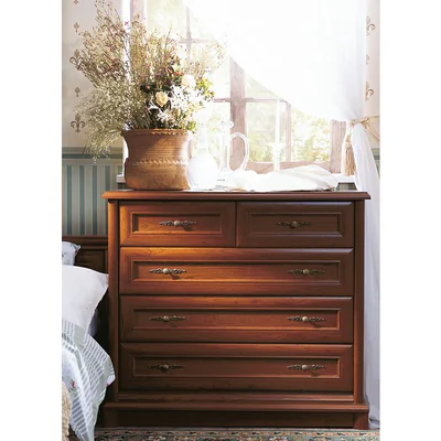 comoda sonata 5s 10 design clasic 5 sertare spatioase structura pal laminat mdf glisiere cu bile 101x45x90 5 cm