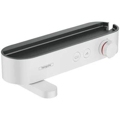 baterie cada termostatata alb mat pipa pivotanta hansgrohe showertablet select 400