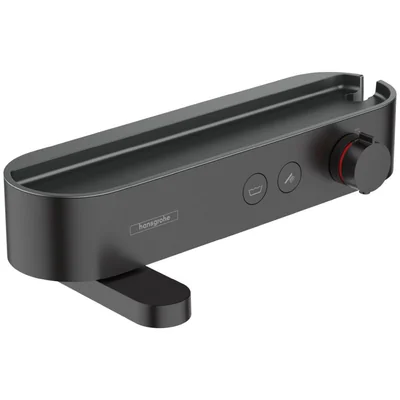 baterie cada termostatata negru mat pipa pivotanta hansgrohe showertablet select 400