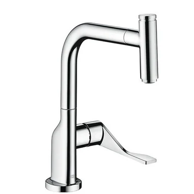 Baterie chiuveta bucatarie crom cu dus extractibil Hansgrohe Axor Citterio Select