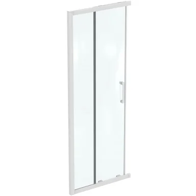 Usa dus glisanta cu segment fix 80 cm Ideal Standard Connect 2 profil alb mat