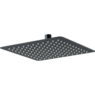 Cap de dus patrat culoare negru Deante, Floks