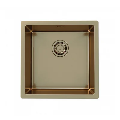 Chiuveta bucatarie patrata cupru Monarch Quadrix 30