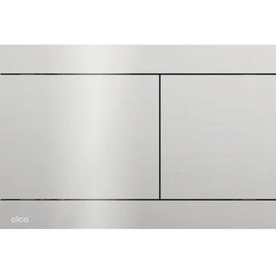 Clapeta actionare rezervor wc, otel inoxidabil nichel lucios Alcadrain FUN-N-P