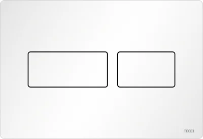 Clapeta de actionare dual-flush, alb mat, TECEsolid