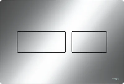 Clapeta de actionare dual-flush, crom lucios, TECEsolid