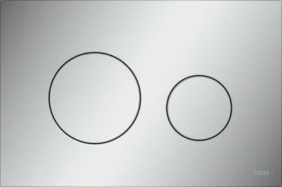 Clapeta de actionare Dual-Flush, crom mat, TECE Loop