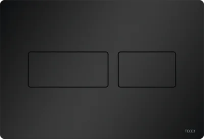 Clapeta de actionare dual-flush, negru mat, TECEsolid
