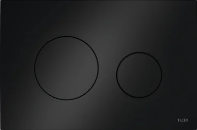 Clapeta de actionare Dual-Flush, negru, TECE Loop